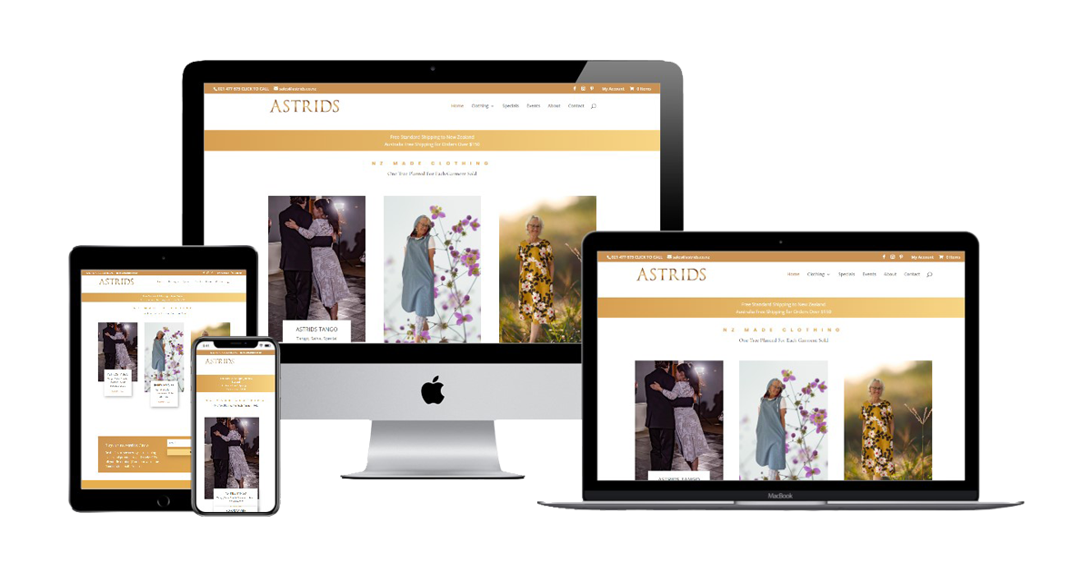 Astrids - Fashion Designer, New Zealand